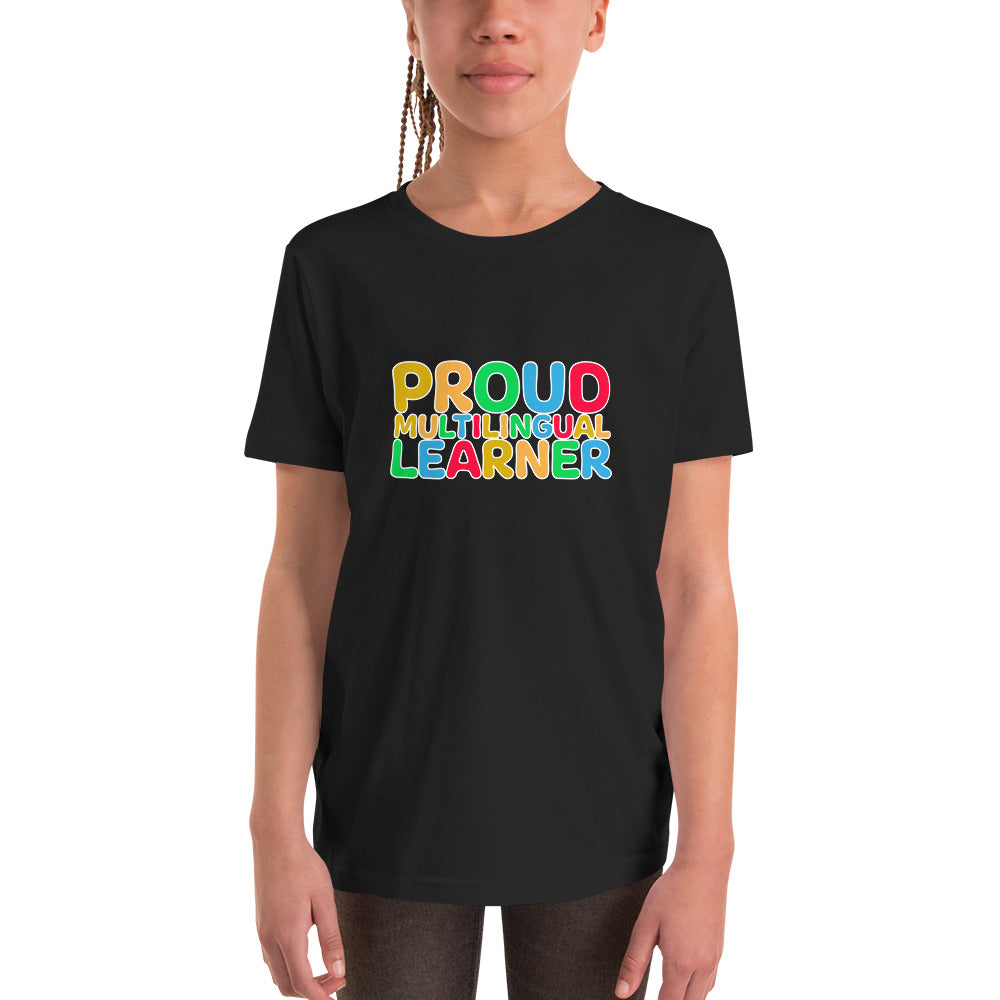 Multilingual Learner Youth Short Sleeve T-Shirt.