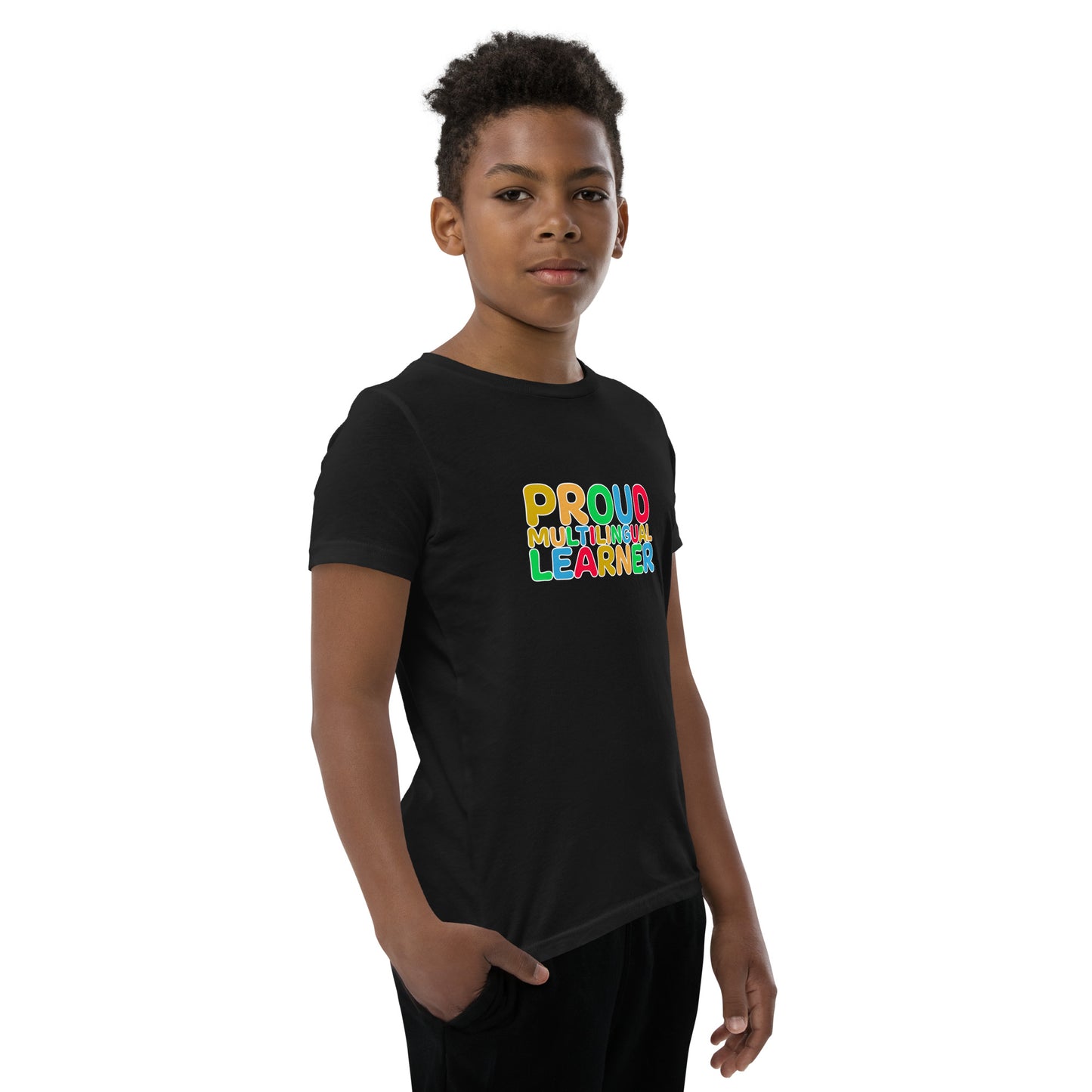 Multilingual Learner Youth Short Sleeve T-Shirt.