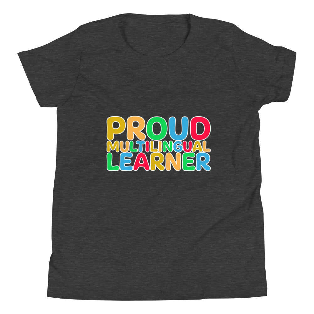 Proud Multilingual Youth Short Sleeve T-Shirt