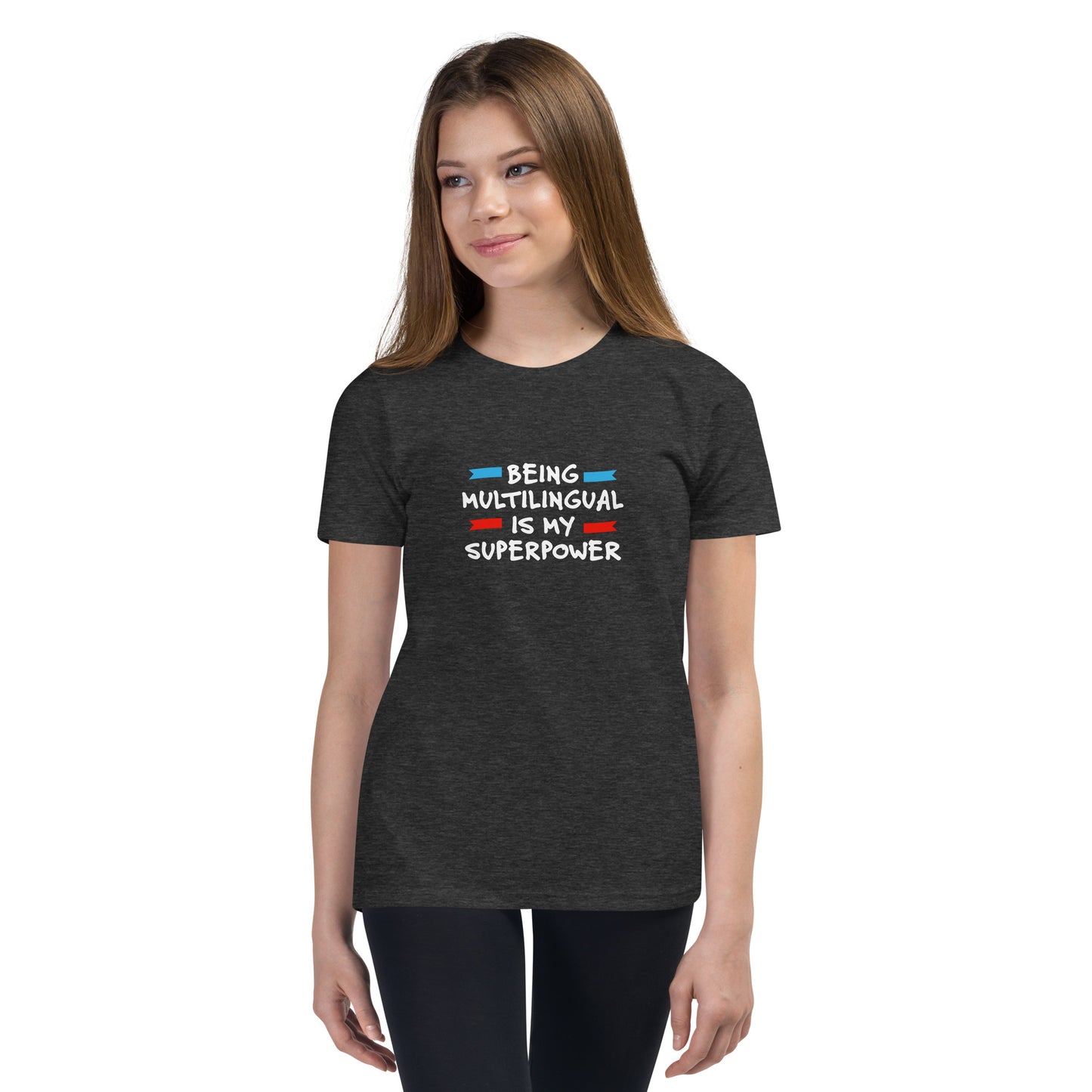 Multilingual Superpower Youth T-Shirt