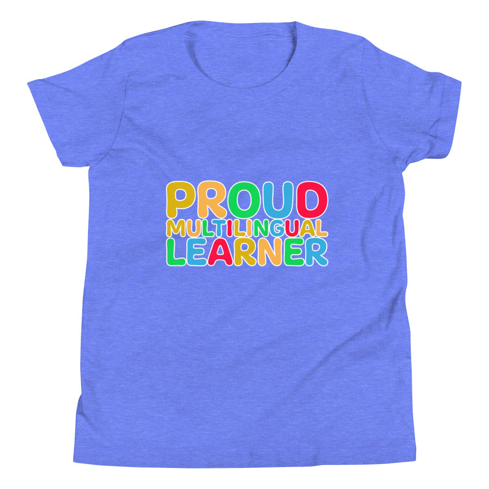 Proud Multilingual Youth Short Sleeve T-Shirt