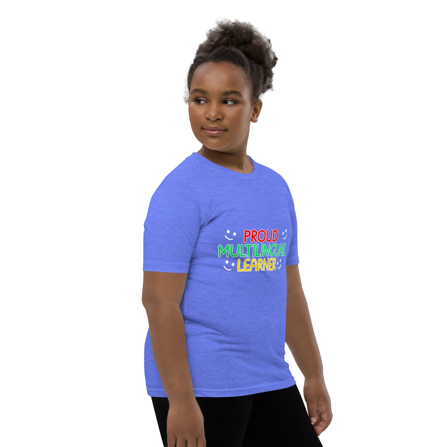 Proud Multilingual Youth Short Sleeve T-Shirt