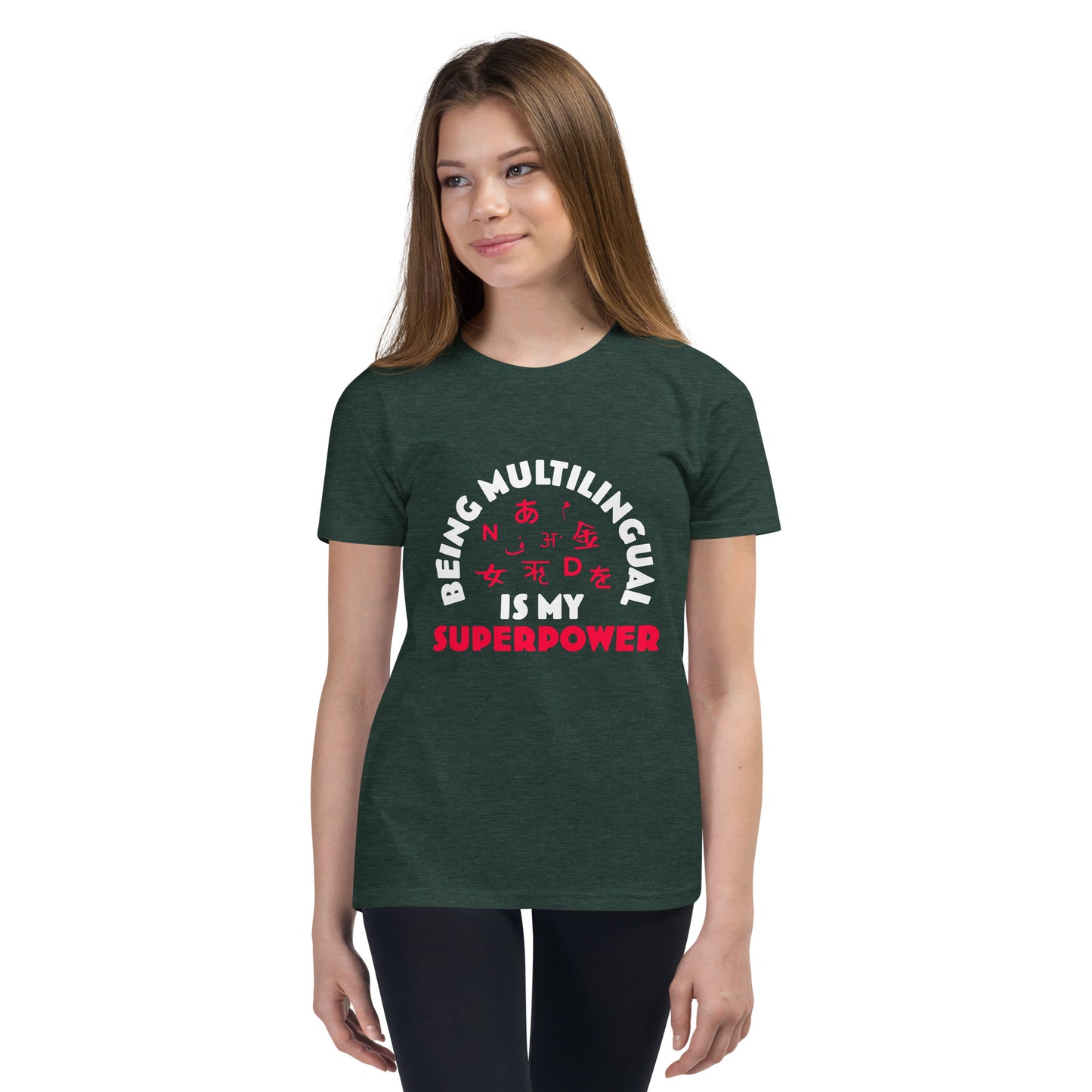 Camiseta de manga corta Proud Multilingual Youth