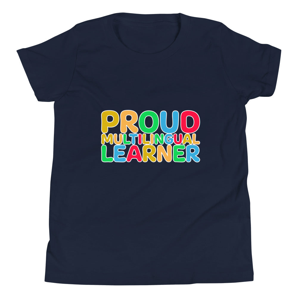Proud Multilingual Youth Short Sleeve T-Shirt
