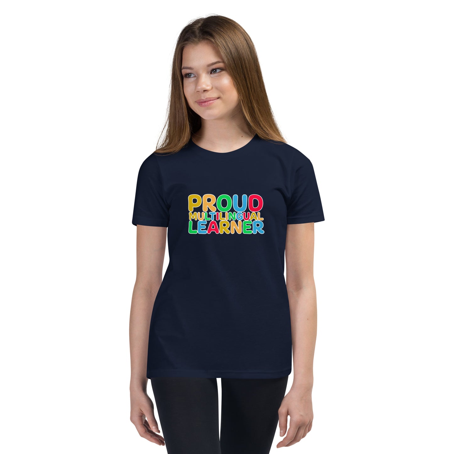 Multilingual Learner Youth Short Sleeve T-Shirt.