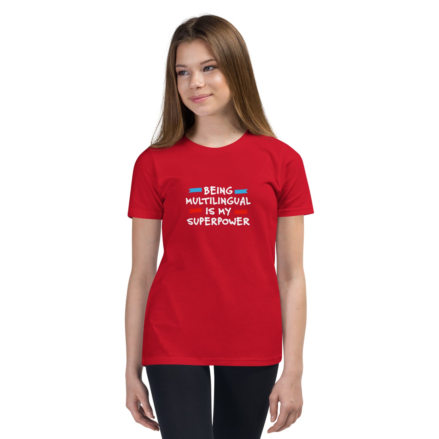 Multilingual Superpower Youth T-Shirt