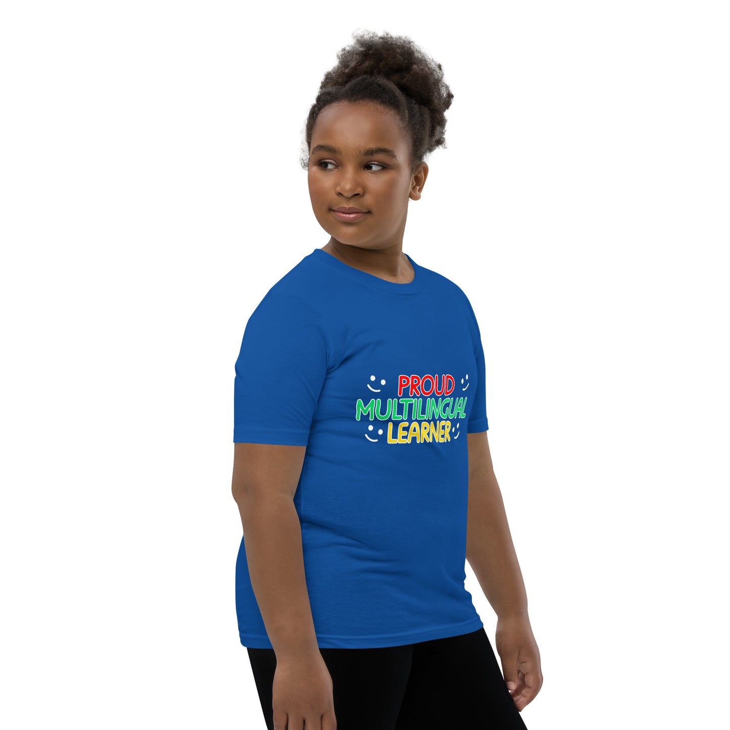 Proud Multilingual Youth Short Sleeve T-Shirt
