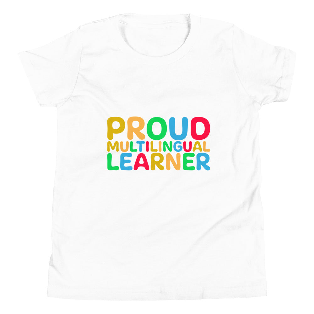 Proud Multilingual Youth Short Sleeve T-Shirt