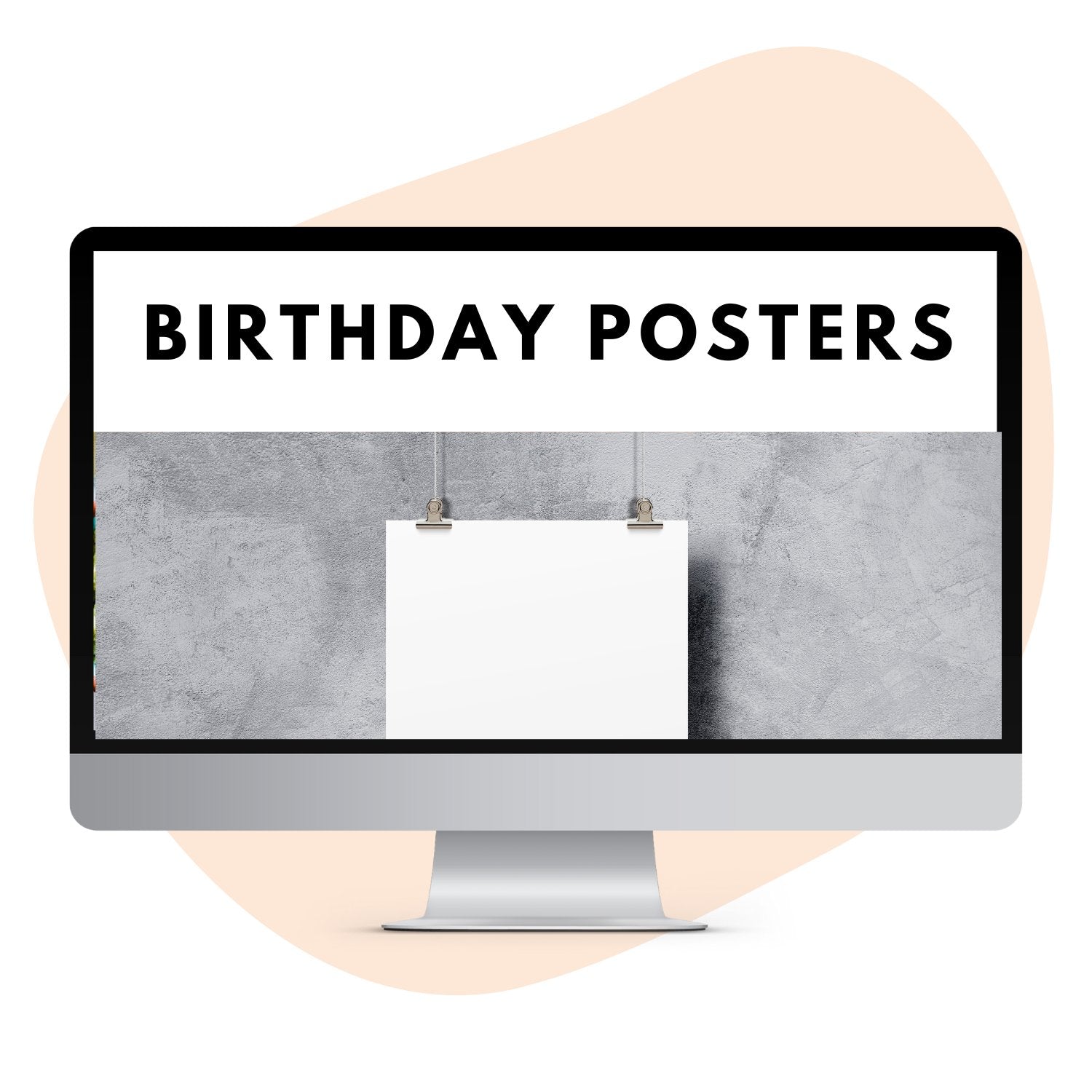 birthday poster