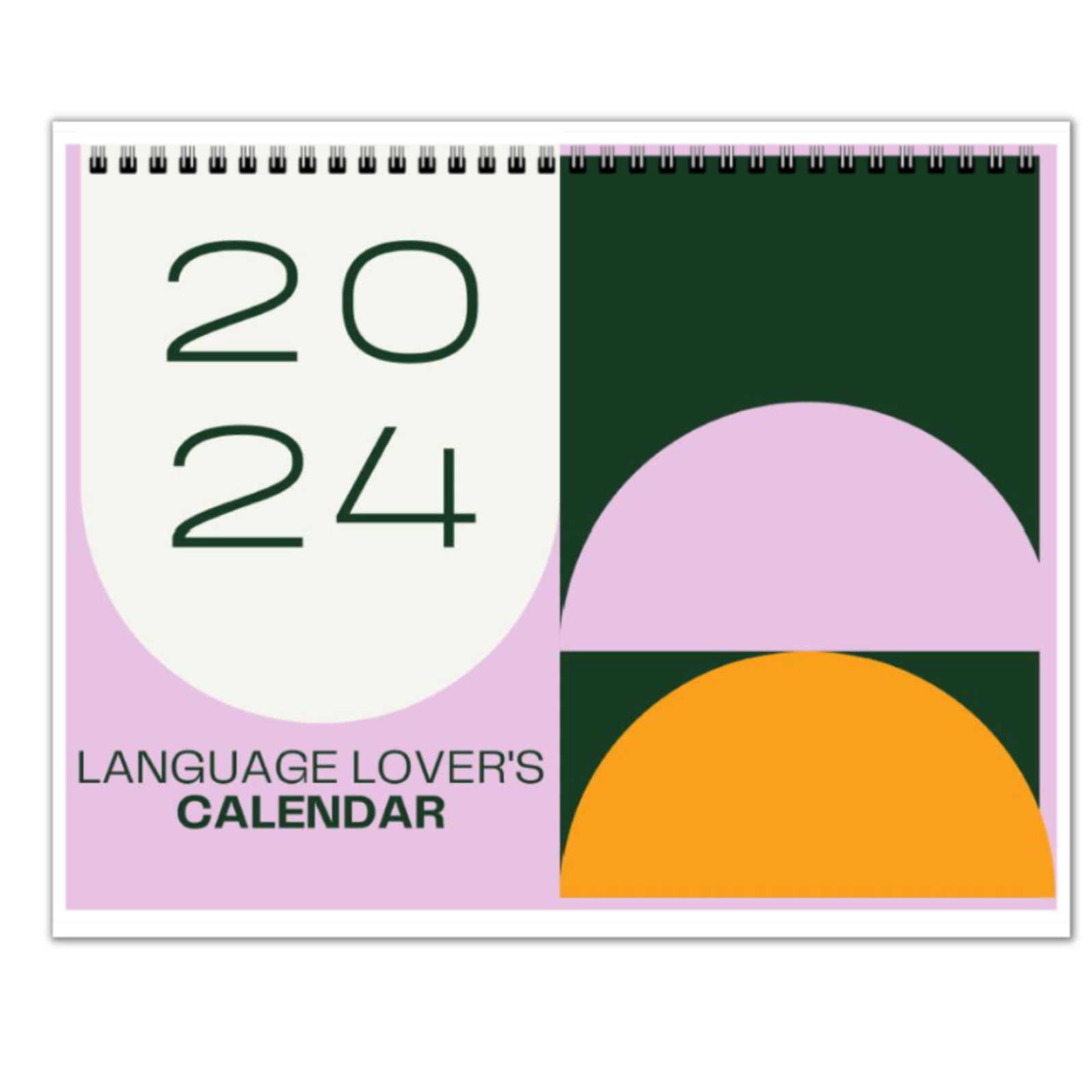 language calendar