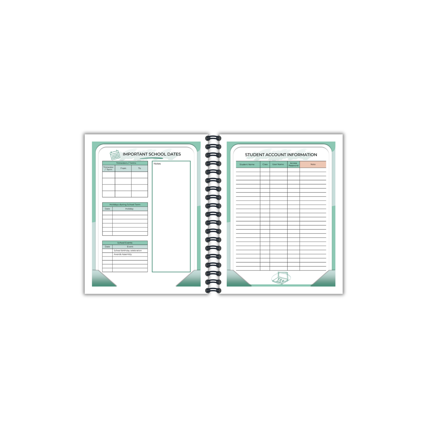 ESL Teacher Planner (PDF Printable)