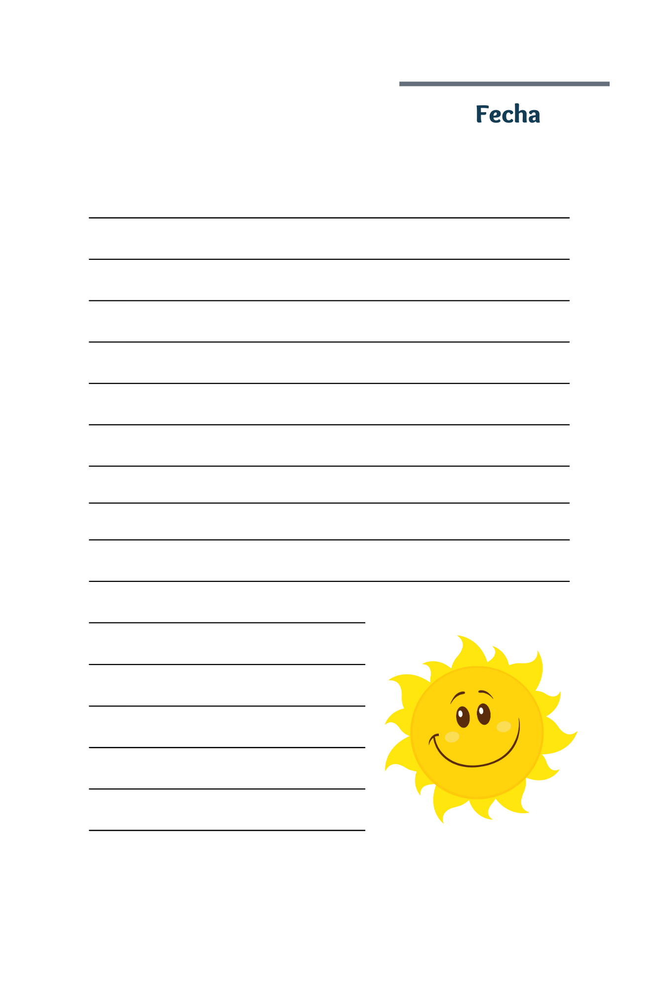 Summer Spanish Journal (Printable)