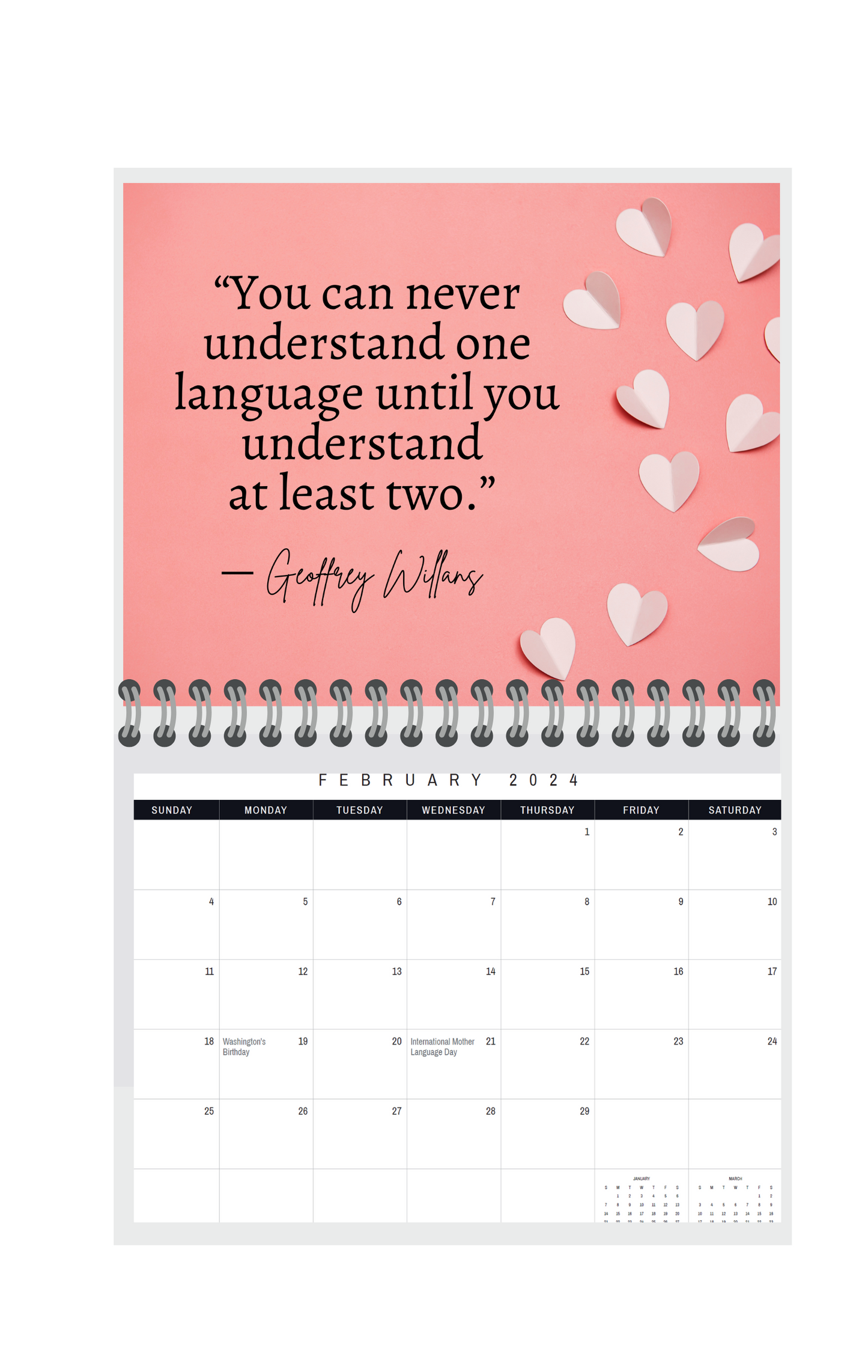 calendar quotes