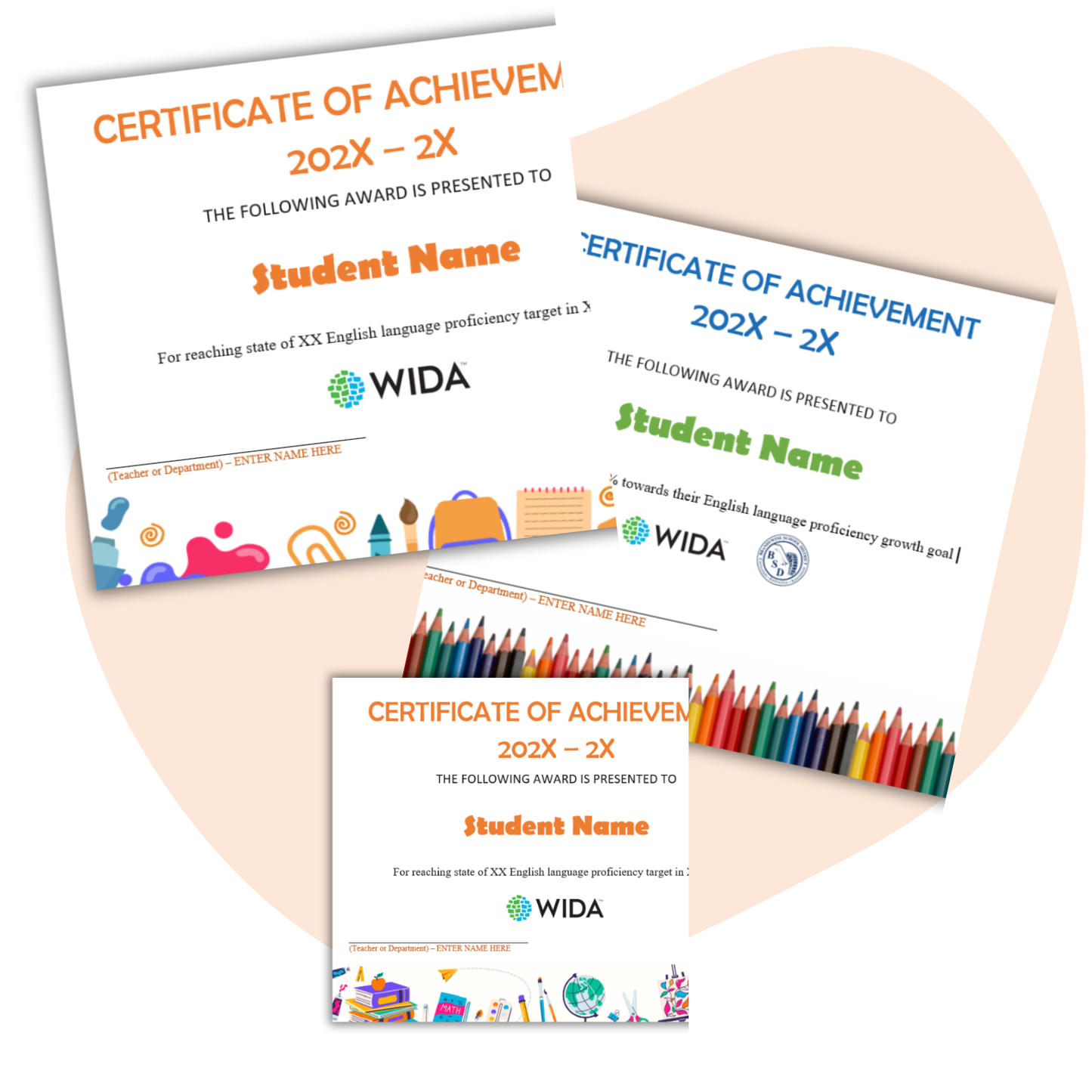 ACCESS Certificates - Editable Templates