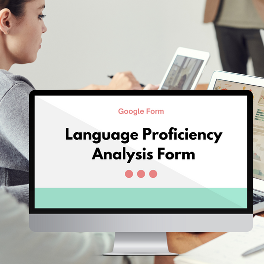 Language Proficiency Reflection Form