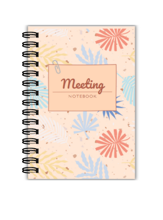 Action Notes Meeting Notebook, Meeting Notebook for Work, Meeting Notebook, Meeting Notes with Action Items,