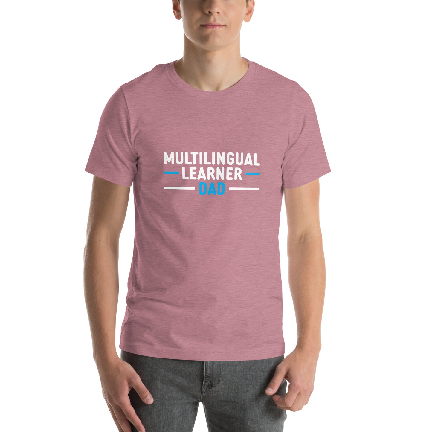 Camiseta de papá de estudiante multilingüe