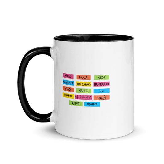 Multilingual Word Wall Mug