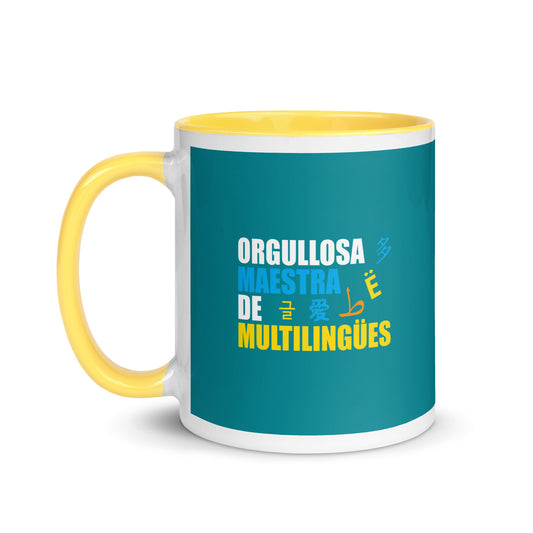 Multilingual Teacher  Mug Inside (Spanish)