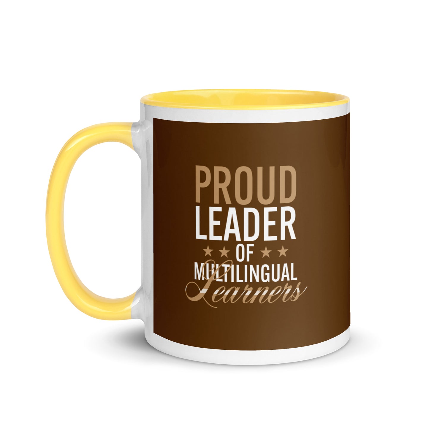 Multilingual Learner Mug with Color Inside