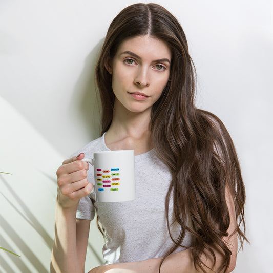 Multilingual Word Wall Mug