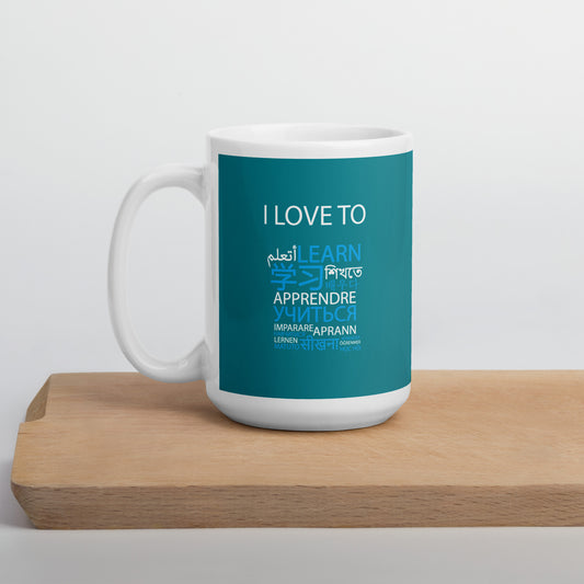 I Love To Learn Mug