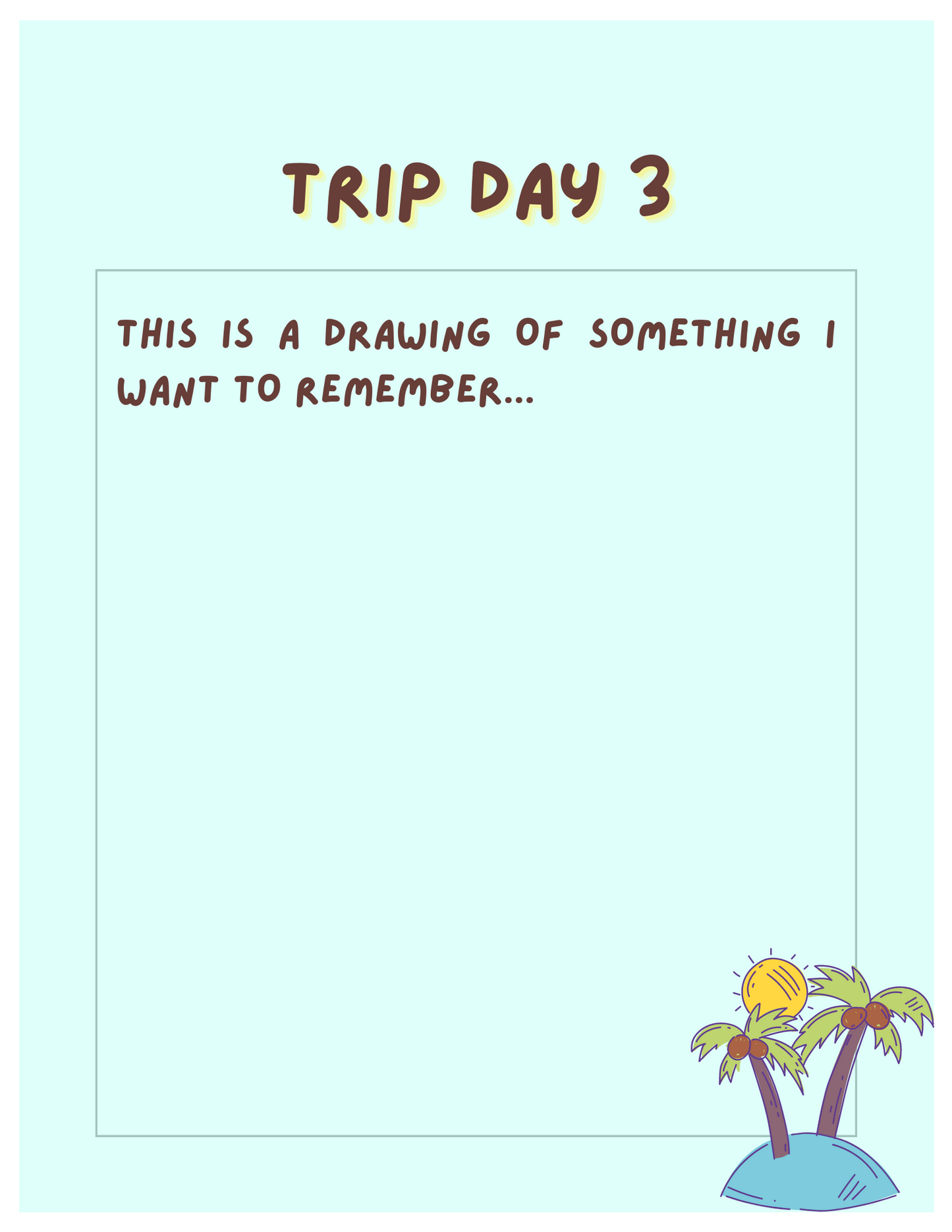 Kids’ Travel Journal with Prompts (Printable)