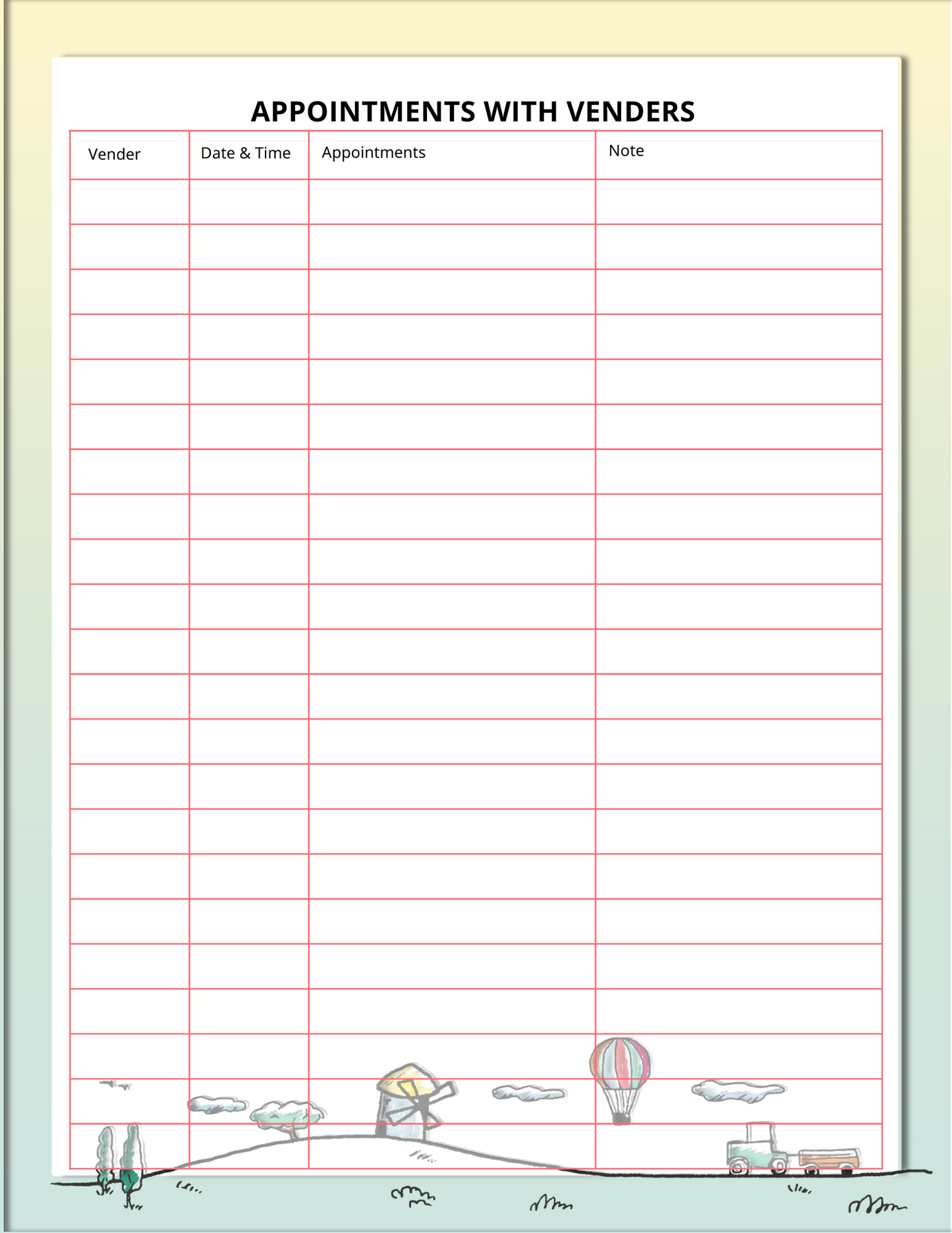 Family Moving Planner