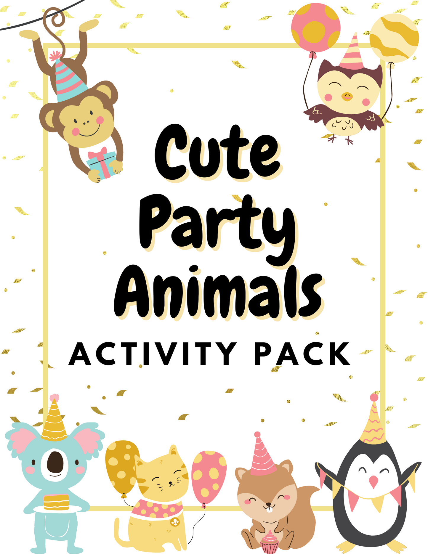 Party Animals Activity Pack (Printable)
