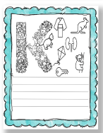 ABC Coloring Pages & Name Game for Kids (Printable)
