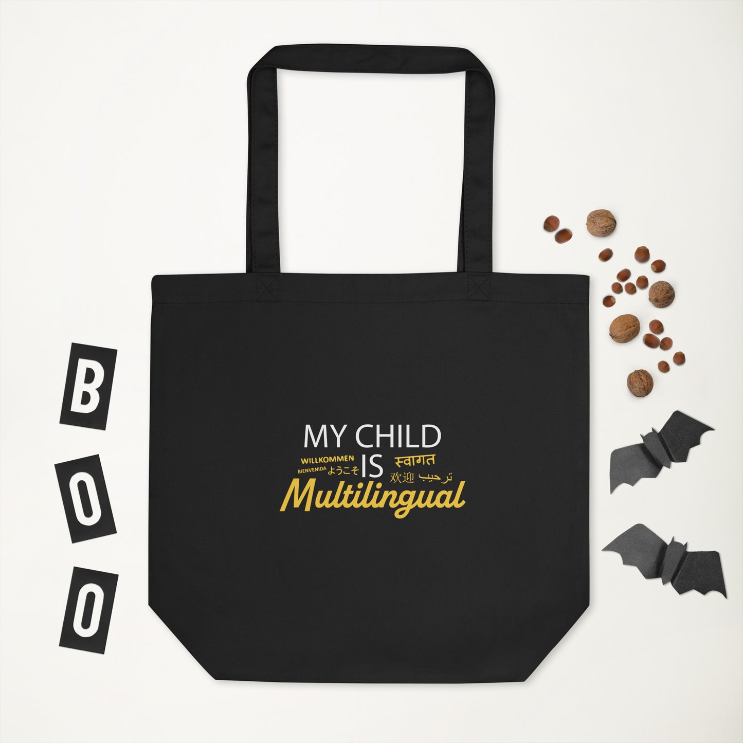 Multilingual Child Eco Tote Bag.