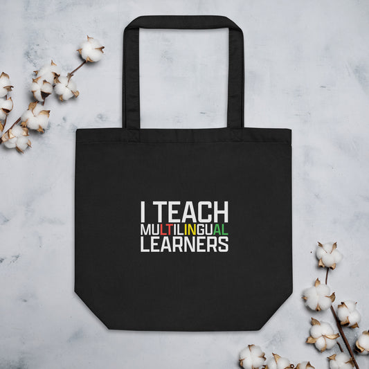 Bolsa de tela ecológica Teach Multilingual Learner.