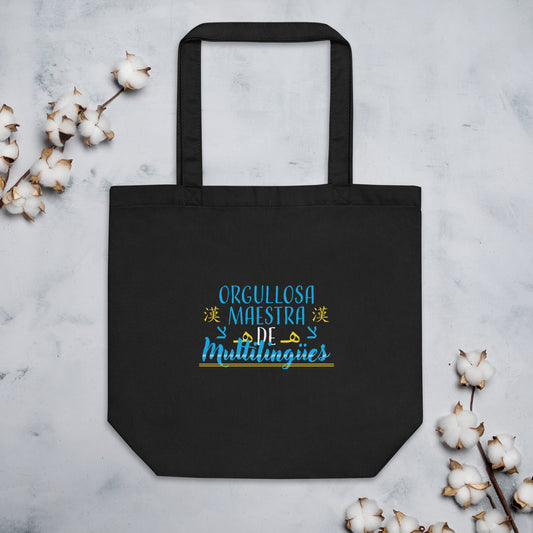 Orgullosa Maestra De Multilingues  Eco Tote Bag