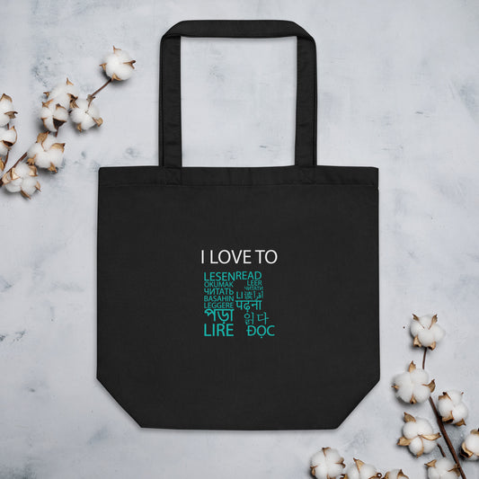 I Love To Learn Eco Tote Bag