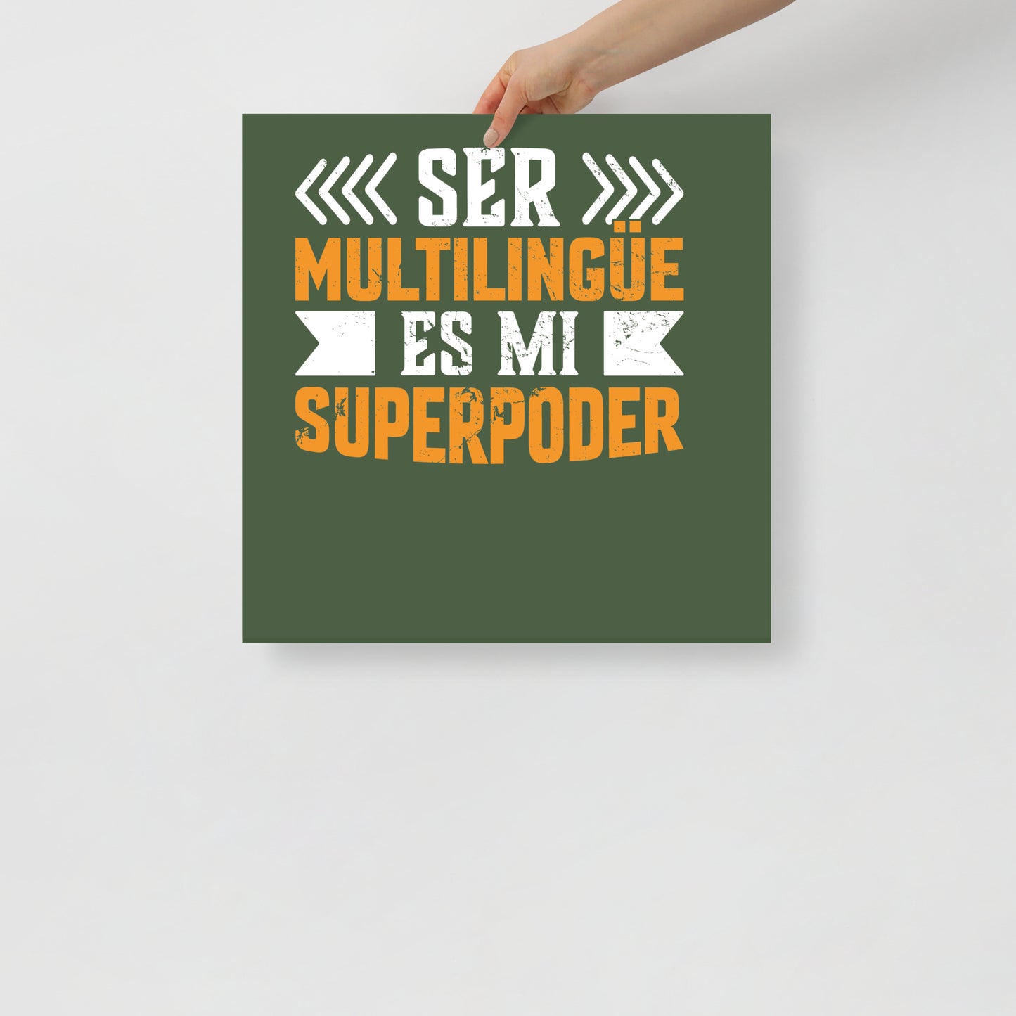 Ser multilingüe es mi póster de superpoderes (en español)