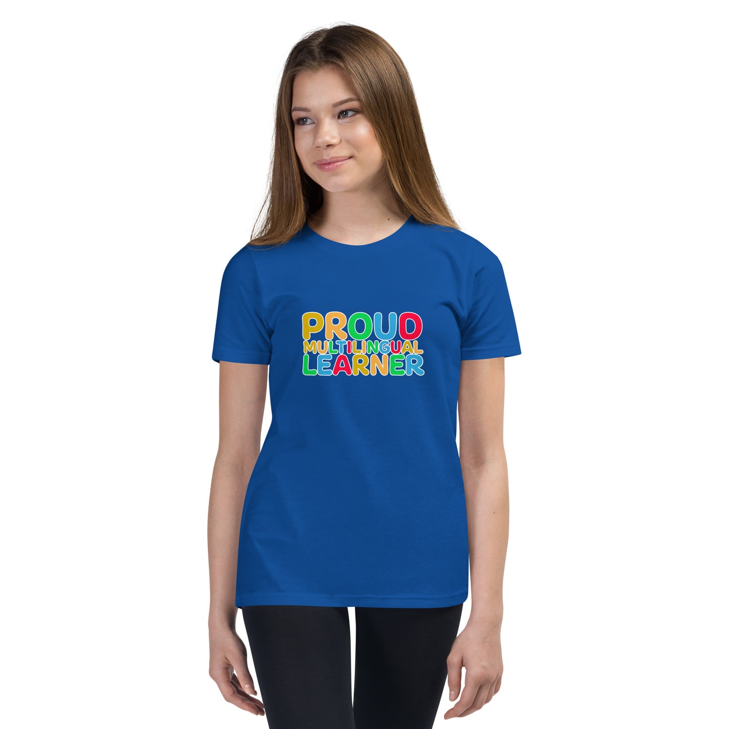 Multilingual Learner Youth Short Sleeve T-Shirt.